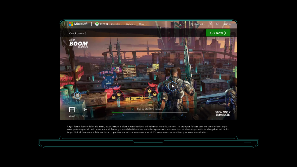 Graphic of a typography specimen showing the alphabet and numerals on top of a dark gray background.